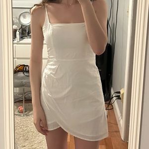 Abercrombie White Linen Dress